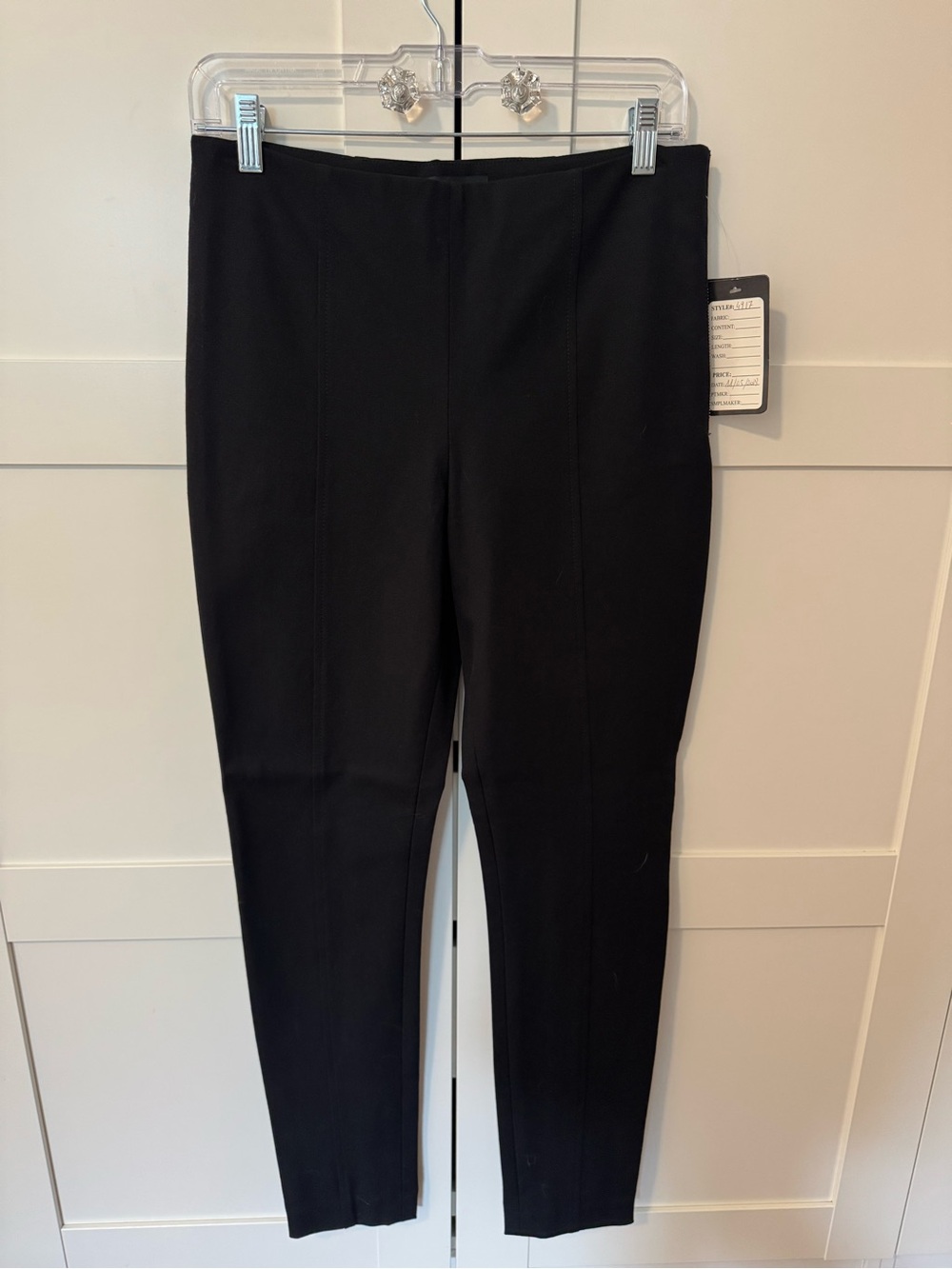 Club Monaco Classic Black Skinny Ponte Pants